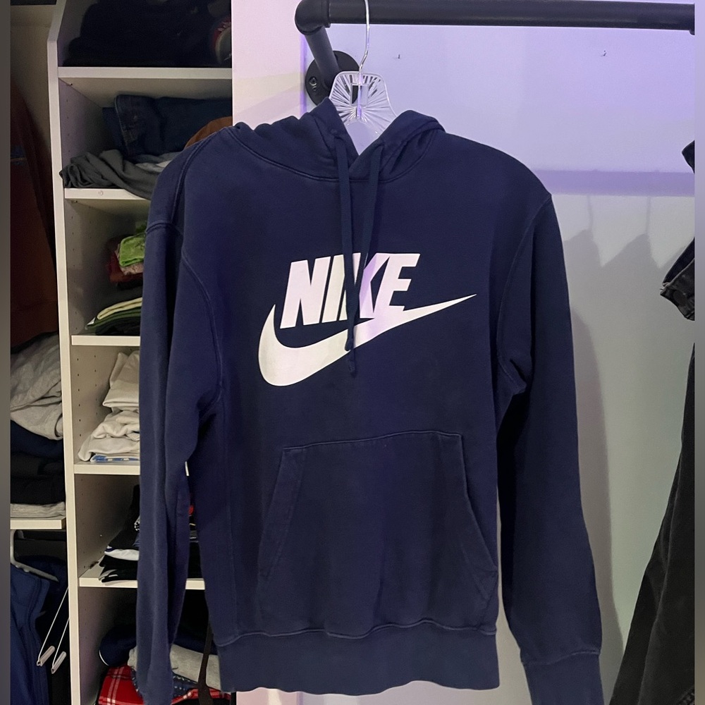 Navy Blue Nike Hoodie
